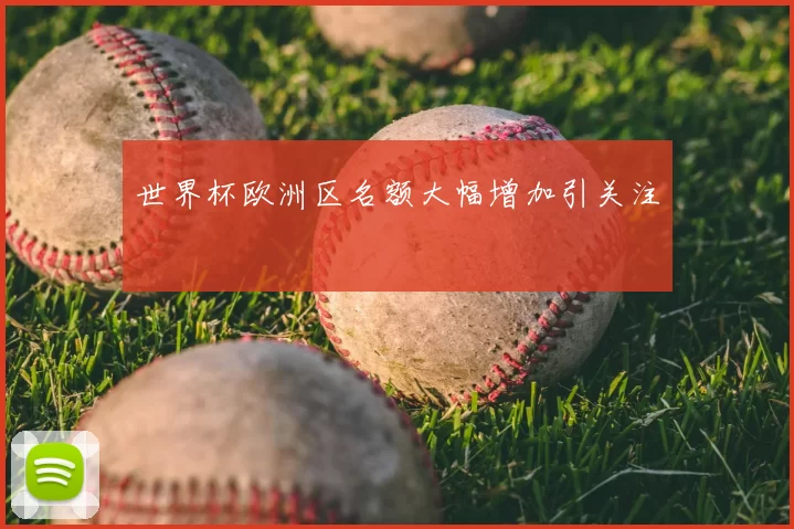 世界杯欧洲区名额大幅增加引关注