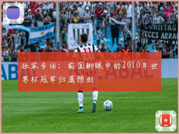 独家专访：前国脚眼中的2010年世界杯冠军归属预测